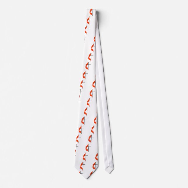 Crossfire T Neck Tie (Front)