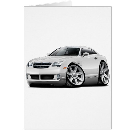Crossfire White Car Cards (Front)
