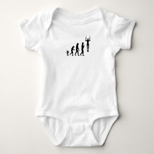 crossfit 2  evolution, #crossfit 2 baby bodysuit
