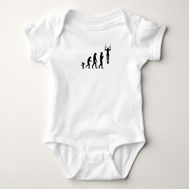 crossfit 2  evolution, #crossfit 2 baby bodysuit (Front)