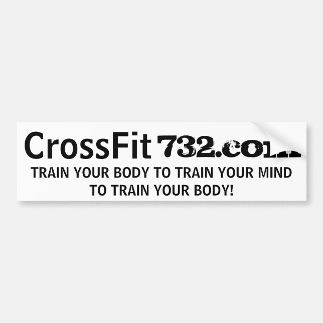 CrossFit 732 Bumper Sticker (Front)