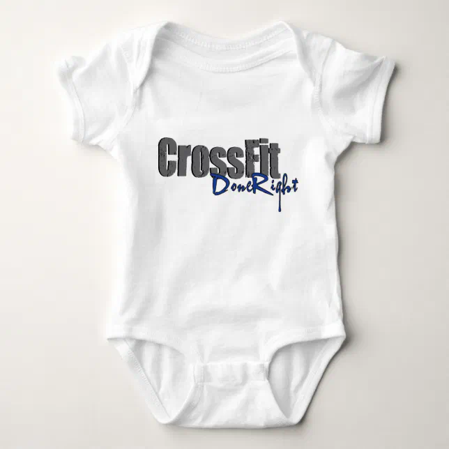 baby vest with crossfit meme