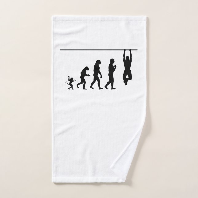 crossfit  evolution, #crossfit hand towel  (Hand Towel)