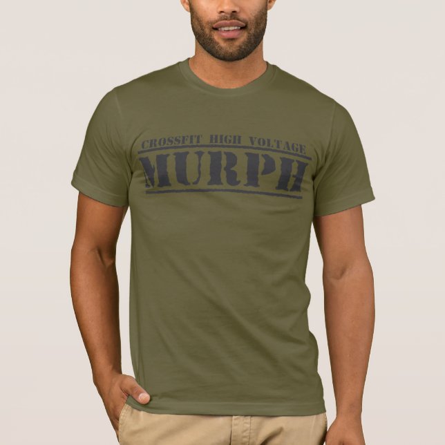 Crossfit High Voltage Murph Mens Tshirt (Front)