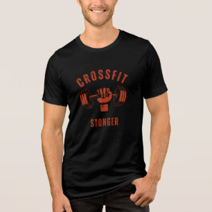 CrossFit Stronger--Power & Strength Mindset Tri-Blend Shirt