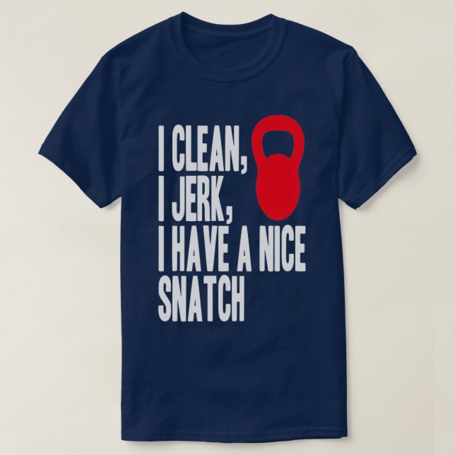 Crossfit Weightlifting  T-Shirt (Design Front)