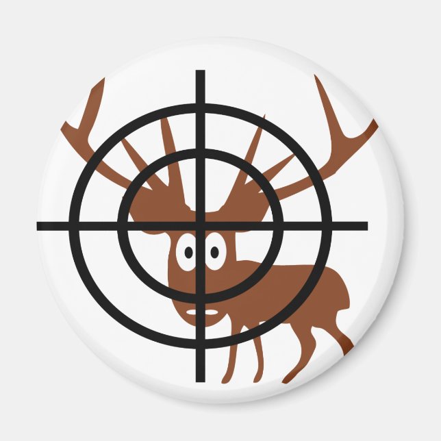 Crosshair Deer Magnet (Front)