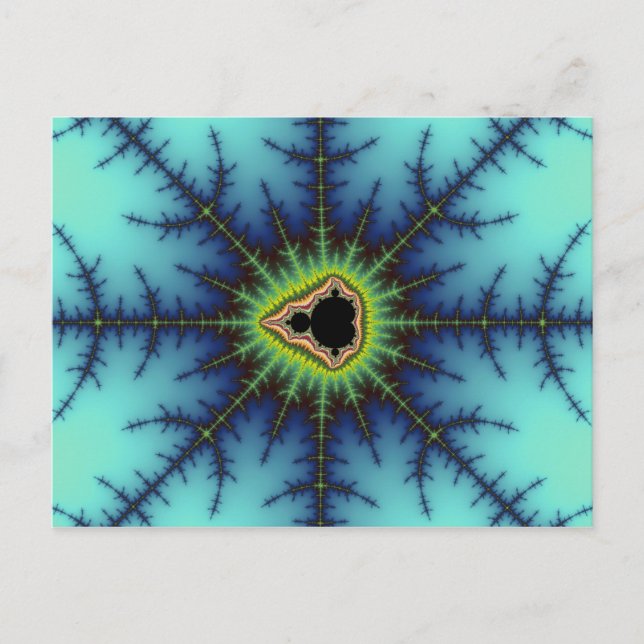 Crosshairs - Fractal Postcard (Front)