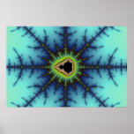 Crosshairs - Fractal Poster