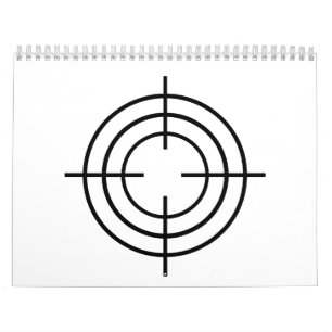 Crosshairs gun calendar