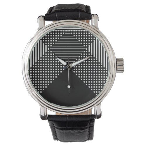 Crosshatch Op Art Watch Crosshatch Op Art Watch