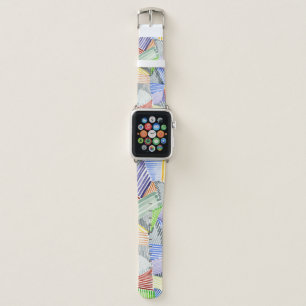 Crosshatch Quilt I Apple Watch Band