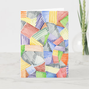 Crosshatch Quilt I Card