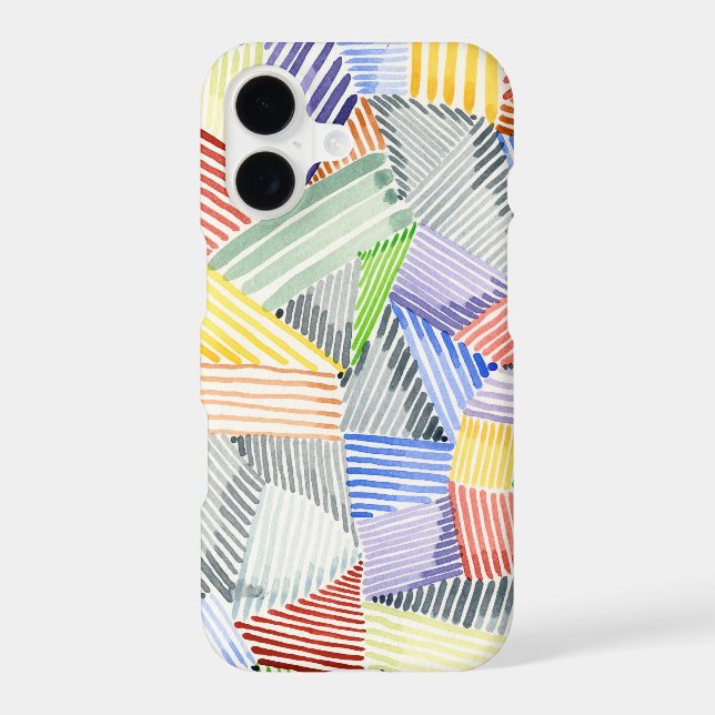 Crosshatch Quilt I Iphone Case (Back)