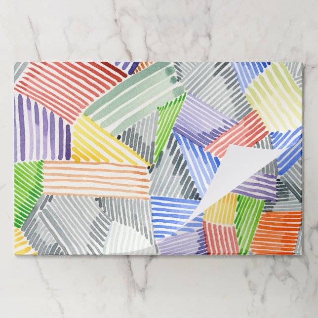 Crosshatch Quilt I Paper Pad (Folded)