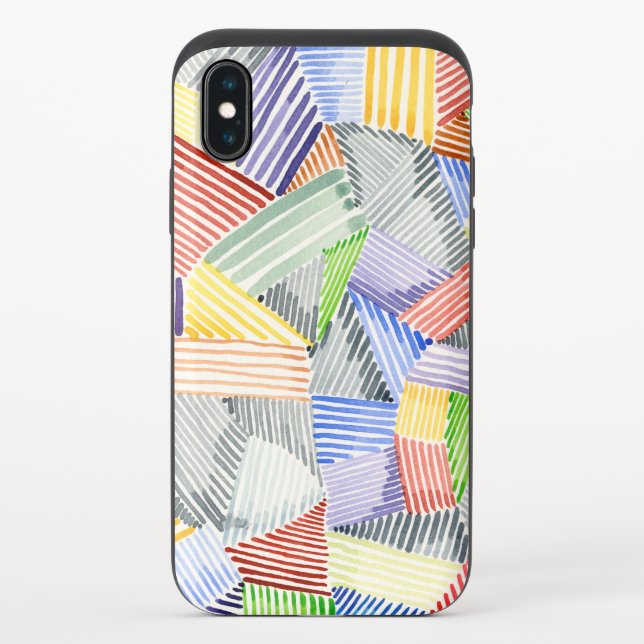 Crosshatch Quilt I Uncommon iPhone Case (Back)