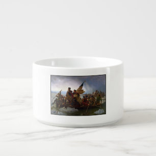 Crossing Delaware 1776: General George Washington Bowl
