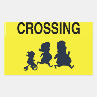 Crossing Family Sticker