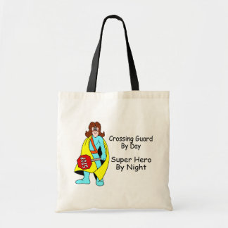 Crossing Guard By Day Super Hero By Night Tote Bag