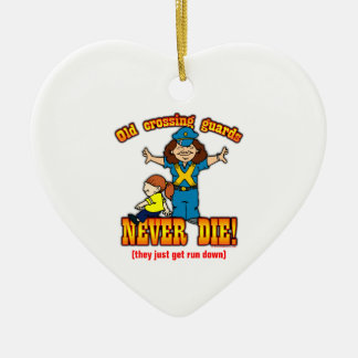 Crossing Guards Ceramic Ornament