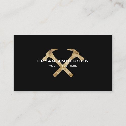 Crossing Hammers Business Card