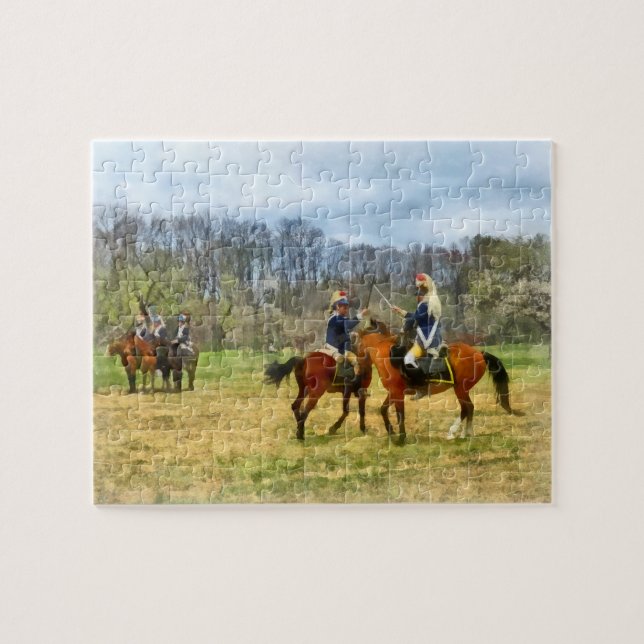 Crossing Sabers Jigsaw Puzzle (Horizontal)
