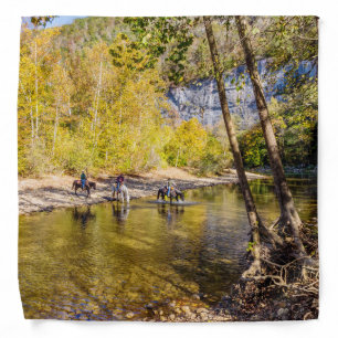 Crossing The Buffalo River Bandana
