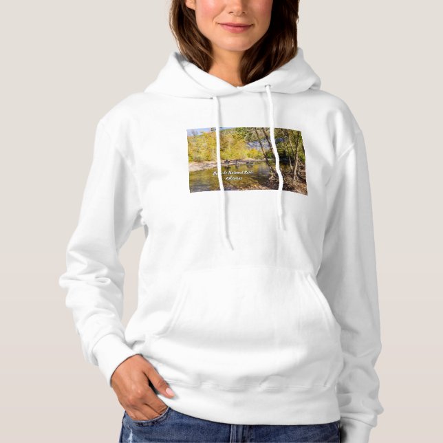 Crossing The Buffalo River Hoodie (Front)
