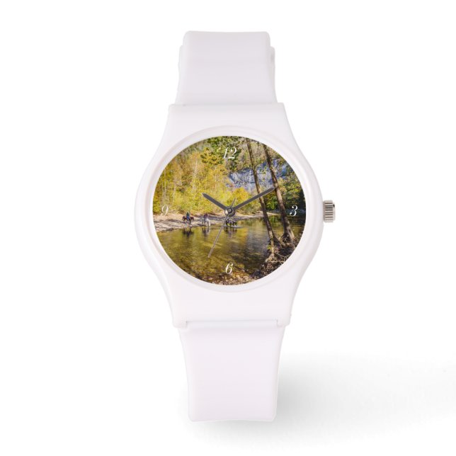 Crossing The Buffalo River Sporty Watch (Front)