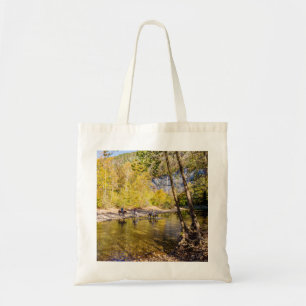 Crossing The Buffalo River Tote Bag