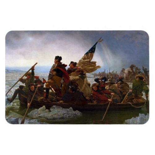 Crossing the Delaware River George Washington Magnet