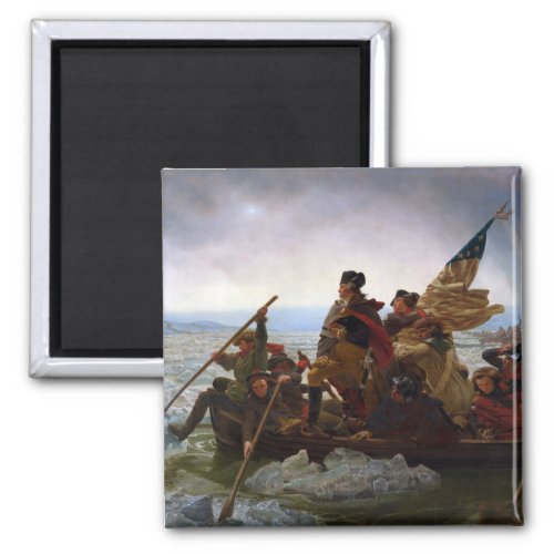Crossing the Delaware River George Washington Magnet