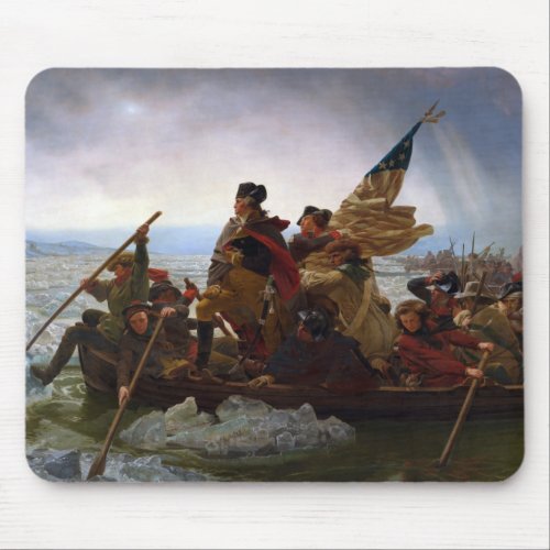 Crossing the Delaware River George Washington Mouse Pad