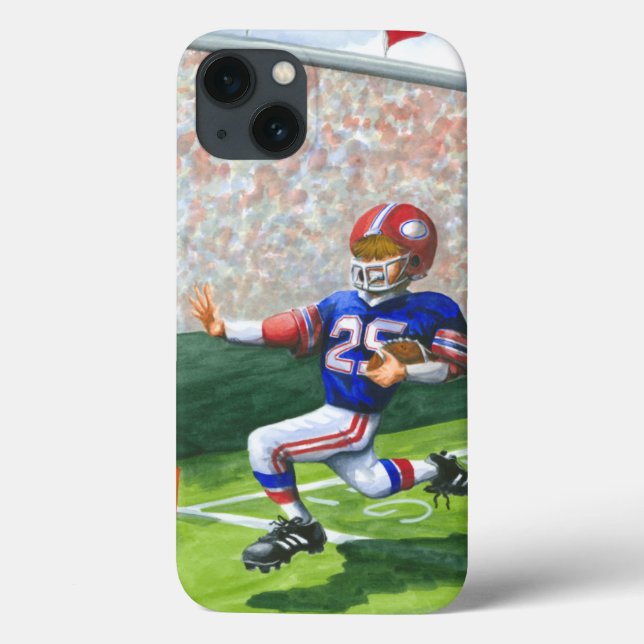 Crossing the Goal Line for a Touchdown Case-Mate iPhone Case (Back)