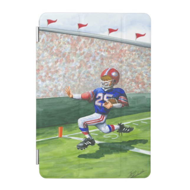 Crossing the Goal Line for a Touchdown iPad Mini Cover (Front)