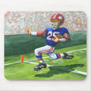 Crossing the Goal Line for a Touchdown Mouse Pad