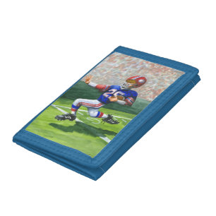 Crossing the Goal Line for a Touchdown Tri-fold Wallet