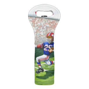Crossing the Goal Line for a Touchdown Wine Bag