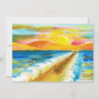 Crossing the Red Sea Holiday Card
