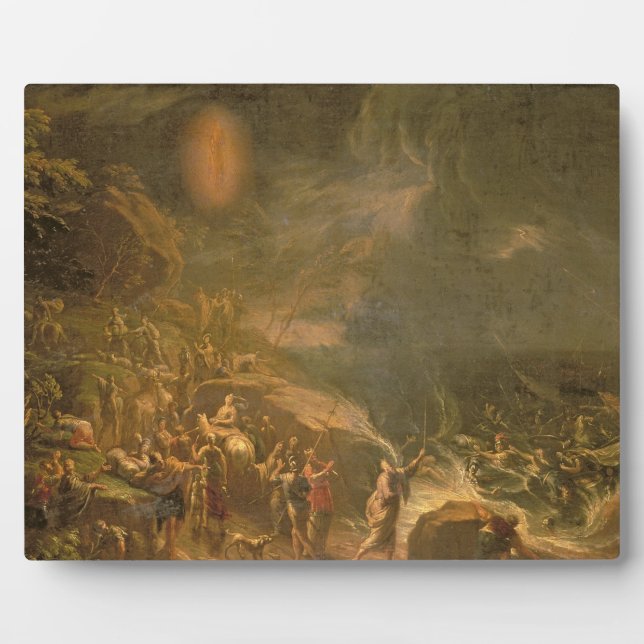 Crossing the Red Sea Plaque (Front)