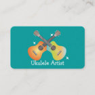 Crossing Ukes Ukulele Artist Business Card
