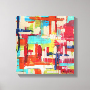 Crossings 12x12 Wrapped Canvas Print