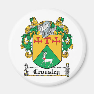 Crossley Family Crest Magnet