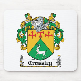 Crossley Family Crest Mouse Pad