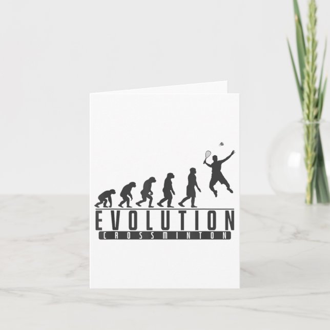 Crossminton Evolution Speedminton  Card (Front)