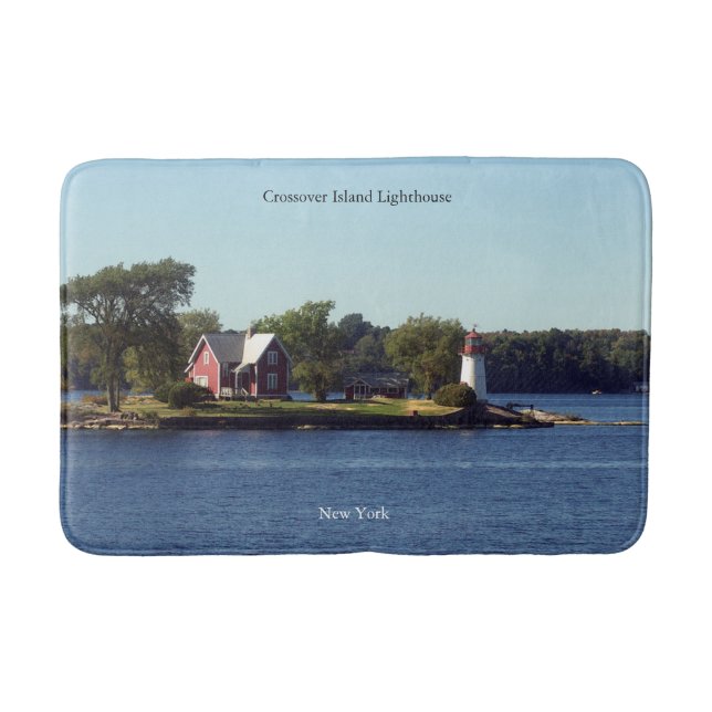 Crossover Island Lighthouse bathmat (Front)