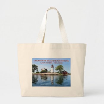 Crossover Island Lighthouse  New York Tote Bag by LighthouseGuy at Zazzle