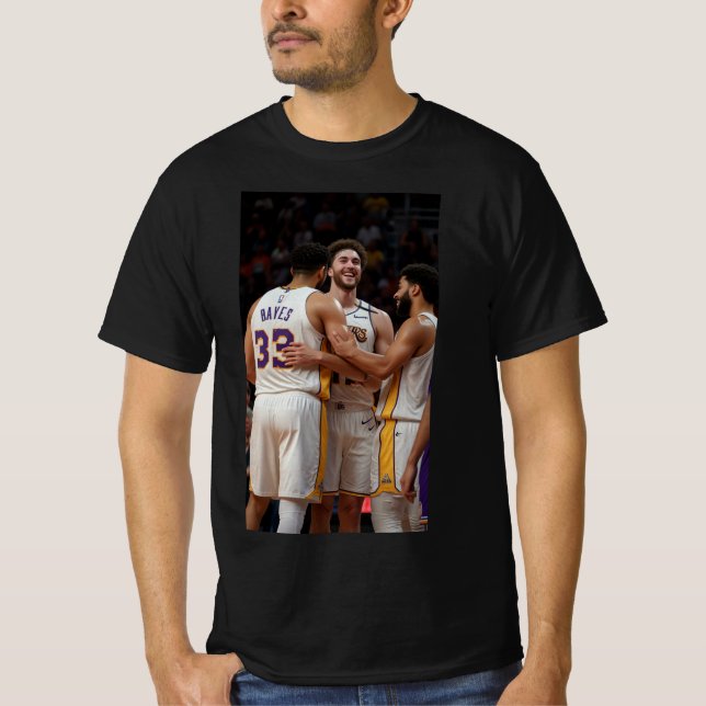 Crossover King: Premium Basketball Motion T-shirt (Front)