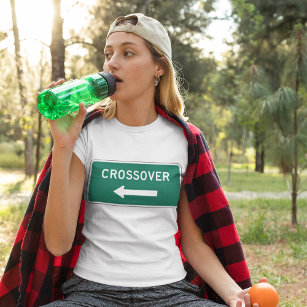 Crossover Road Sign T-Shirt