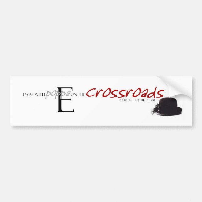 Crossroads bumpersticker bumper sticker (Front)